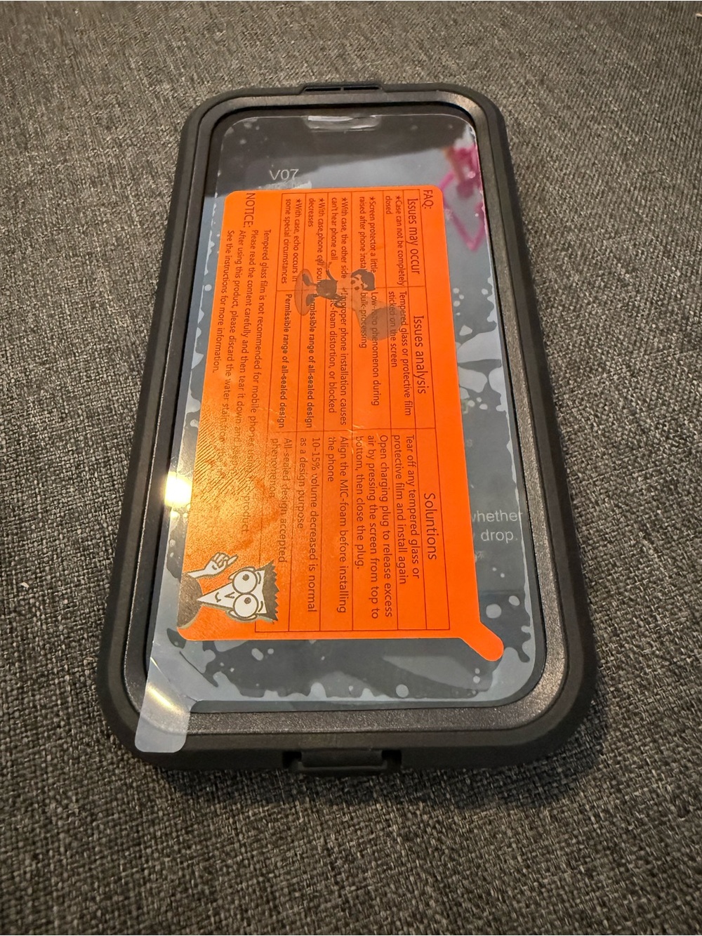 Lanhiem iPhone 16 Pro Case, Water, Shock & Dustproof Cases | Screen Protector - Picture 3 of 3